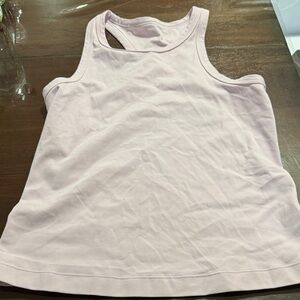 Lululemon pink athletic tank top